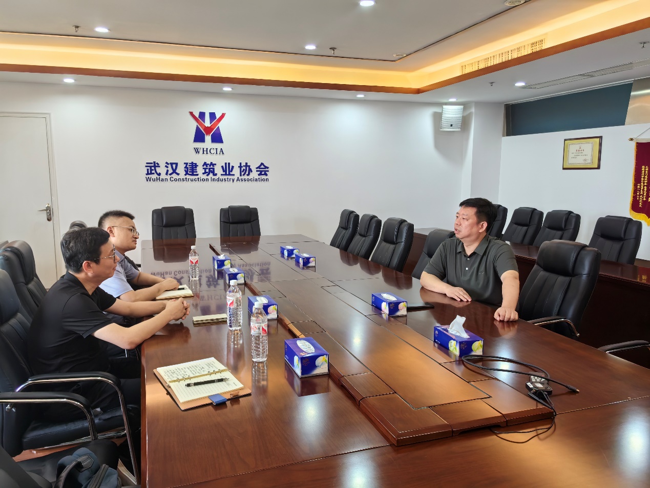 聯動促發展，合作譜新篇——上海鋼聯建筑鋼材事業部拜訪武漢市建筑業協會供應鏈與勞務管理分會與勞務服務單位